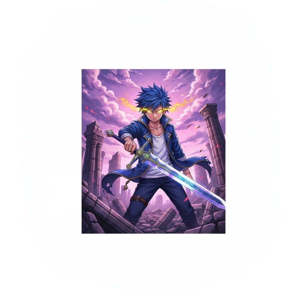 Espada del Destino Azul